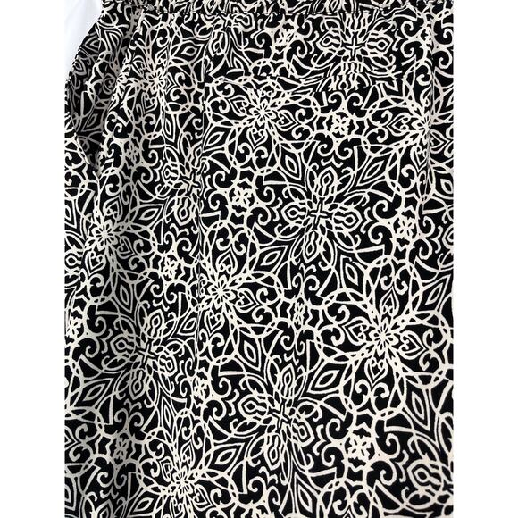 New York & Company Black and White Wide Leg Pants - Picture 6 of 6